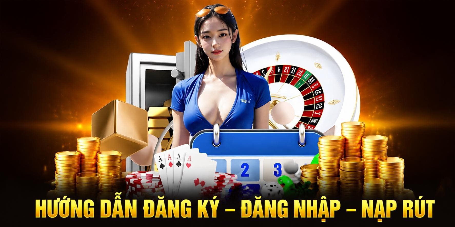Hướng dẫn đăng ký – đăng nhập – nạp rút